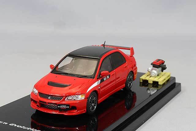 ホビージャパン 1/64 三菱ランサーエボリューション 9 MR GSR JDM