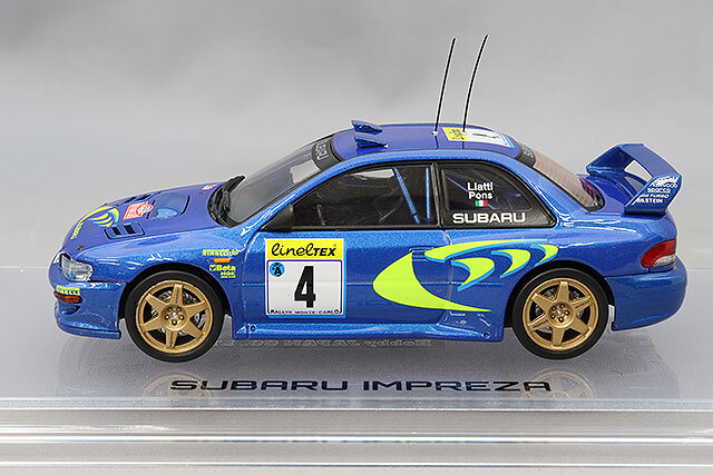 ホビージャパン HJR43 1/43 スバル インプレッサ 1998 モンテカルロ