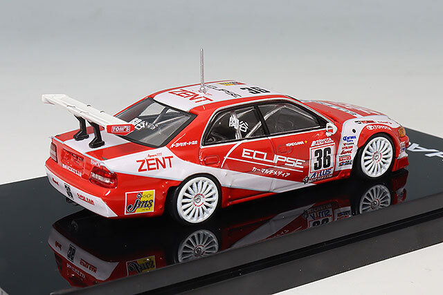 ホビージャパン 1/64 ZENT イクリプス チェイサー 1997 JTCC #36 関谷正徳