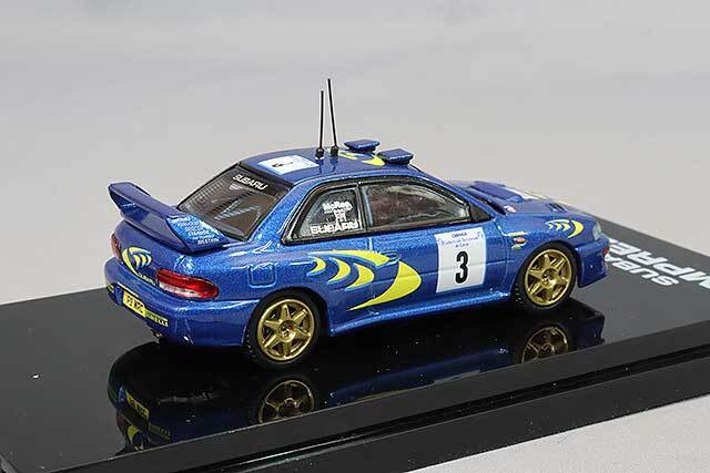 ホビージャパン64/1ミニカー　 SUBARUインプレッサWRC ３台セット Amazon | ホビージャパン(HobbyJAPAN) 1/64 スバル インプレッサ WRC