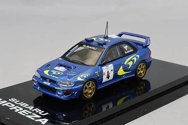ホビージャパン 1/64 スバル インプレッサ WRC 1997 ツールドコルス #4