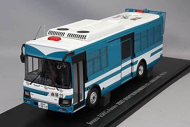 RAI'S 警視庁機動隊大型人員輸送車両【新品、未開封】 宮沢模型流通限定 RAI'S 1/43 いすゞ エルガミオ 2023 警視庁警備部