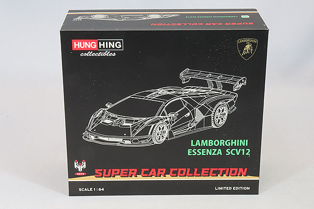 HUNG HING TOYS 1/64 ランボルギーニ エッセンサ SCV12 (Verde Silvans)