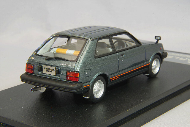 ハイストーリー 1/43 トヨタ スターレット Si 1982 アーバンスチール