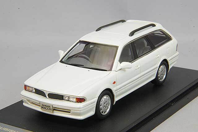 ハイストーリー 1/43 三菱 ディアマンテ ワゴン 1993 パールホワイト