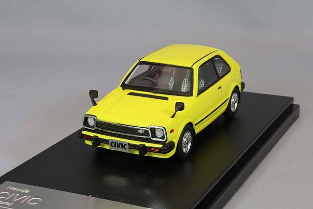 1/43 HONDA CIVIC SIRⅡEG6 カスタマイズバージョンイエロー 送料無料》MARK43 1/43 ホンダ シビック SIR II (EG6
