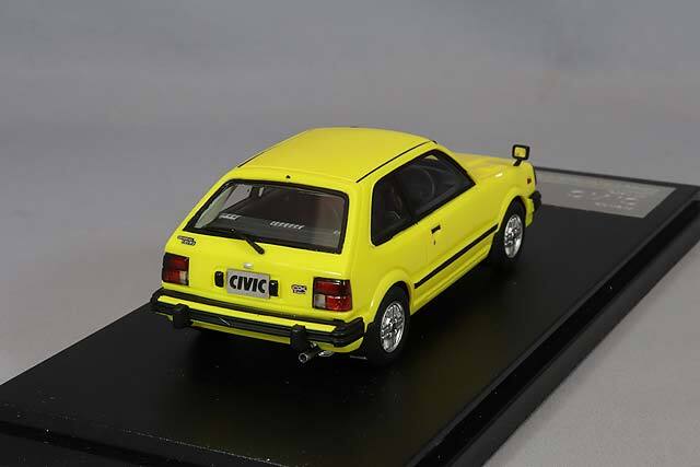 1/43 HONDA CIVIC SIRⅡEG6 カスタマイズバージョンイエロー 1/43 HONDA CIVIC SIRⅡEG6 カスタマイズバージョンイエロー 1/43
