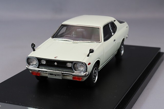 402-155 Hi-Story 1/43 日産 チェリー 1974 HS362 ハイストーリー 1/43 日産 チェリー F-II 1400 クーペ GX 1974 ホワイト