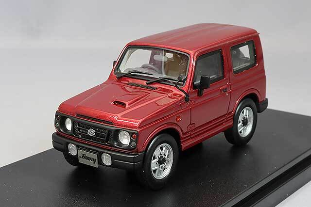 ハイストーリー 1/43 スズキ ジムニー XC (1997) ラジアントレッドマイカ