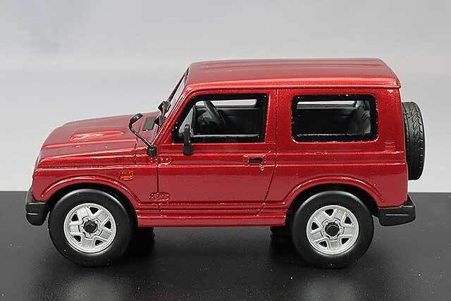 ハイストーリー 1/43 スズキ ジムニー XC (1997) ラジアントレッドマイカ