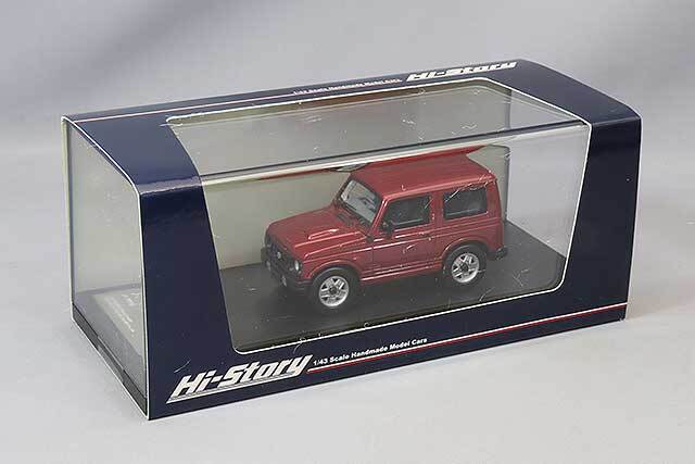 ハイストーリー 1/43 スズキ ジムニー XC (1997) ラジアントレッドマイカ