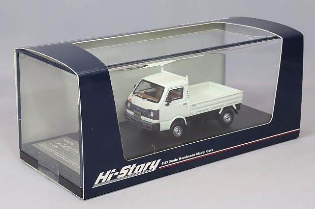 ハイストーリー 1/43 スバル サンバー トラック 4WD 1980 ガルホワイト