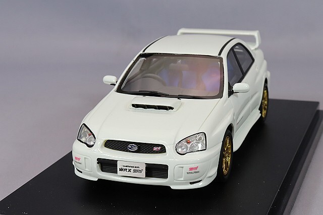 ハイストーリー 1/43 スバル インプレッサ WRX STi 2002 ピュア
