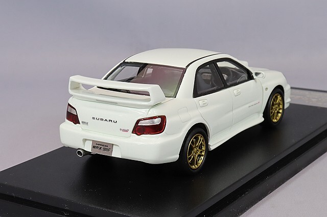 スバル　インプレッサ　WRX　ボディのみ 1/43 オートアート 58683 スバル インプレッサ WRX STi 2006 ブラック