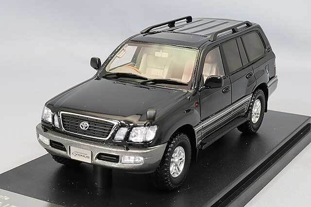 ハイストーリー 1/43 トヨタ ランドクルーザー シグナス 2001 ブラック