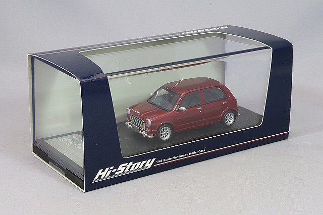 ハイストーリー 1/43 ダイハツ ミラ ジーノ 5ドア (2000) メイプル