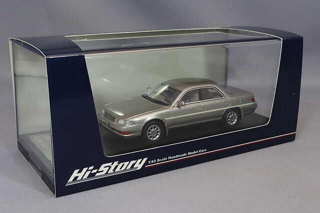 ハイストーリー 1/43 トヨタ カリーナ ED 2.0X (1990) ライトカーキ