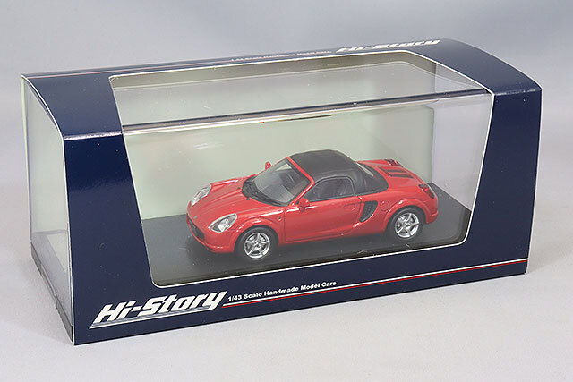 ハイストーリー 1/43 トヨタ MR-S Sエディション (1999) スーパーレッドV
