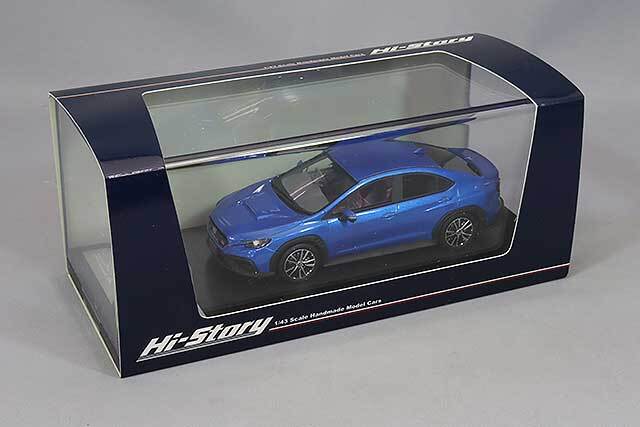ハイストーリー 1/43 スバル WRX S4 STI スポーツ R (2021) WRブルーパール