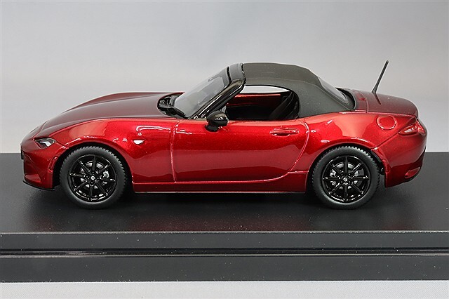 マツダ　ロードスター　ND ソウルレッドクリスタルメタリック　1/43ミニカー Amazon | Hi Story 1/43 マツダ ロードスター S スペシャル