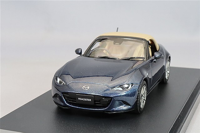 ROADSTER S Leather package Vセレクション 1/43 MAZDA ROADSTER S Leather Packege V Selection (2024) Jet