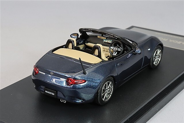 ROADSTER S Leather package Vセレクション 1/43 MAZDA ROADSTER S Leather Packege V Selection (2024) Jet