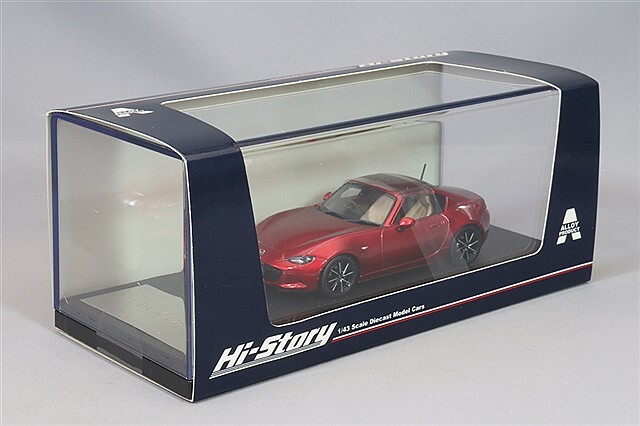 マツダ NDロードスター 1/43 マツダエース　ソウルレッドクリスタル　非売品 マツダ特注 1/43 マツダ ロードスター ND S スペシャル