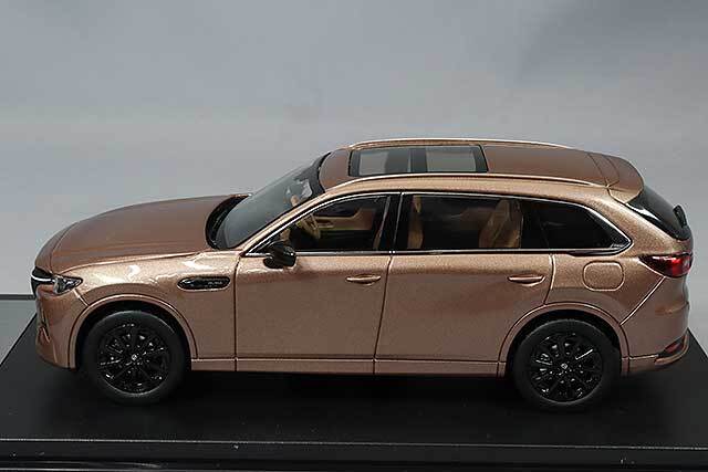 ハイストーリー 1/43 マツダ CX-80 2024 メルティングカッパーメタリック