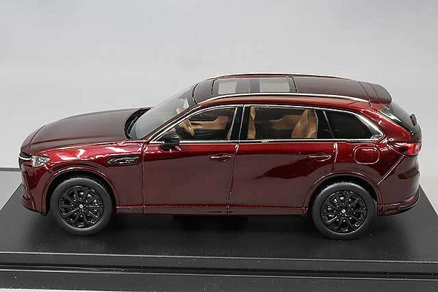 ハイストーリー 1/43 マツダ CX-80 2024 アーティザンレッドプレミアム