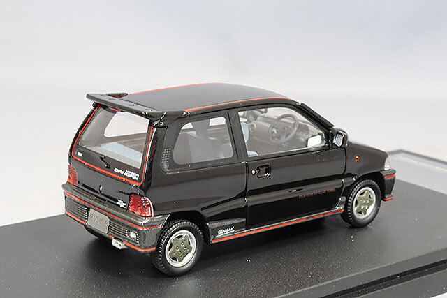 ハイストーリー 1/43 三菱 ミニカ ダンガン ZZ 1990 ランプブラック