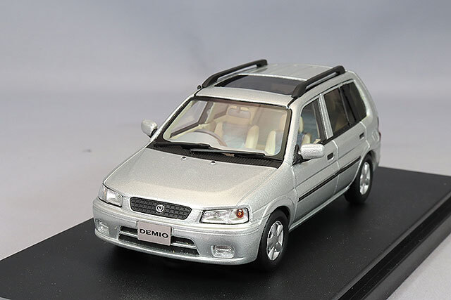 ハイストーリー 1/43 マツダ デミオ GL 1996 シルバーストーンメタリック