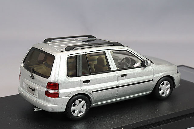 ハイストーリー 1/43 マツダ デミオ GL 1996 シルバーストーンメタリック