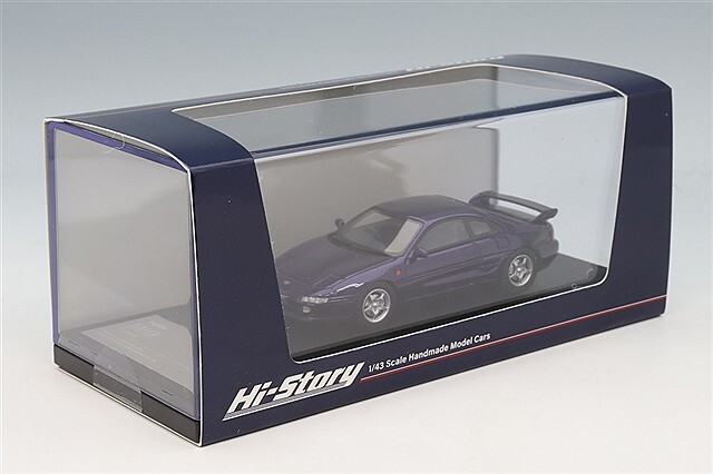ハイストーリー 1/43 トヨタ MR2 GT (1997) ダークパープルマイカ