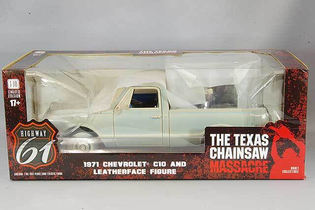 HIGHWAY61 1/18 1971 シボレー C-10 & レザーフェイスフィギュア 