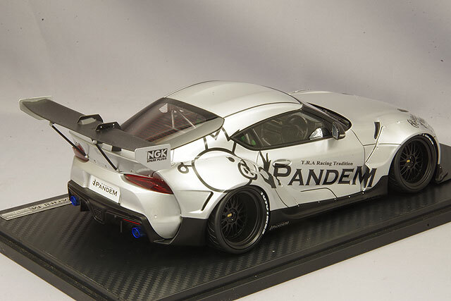 イグニッションモデル 1/18 パンデム スープラ （A90) シルバー BBS LM 