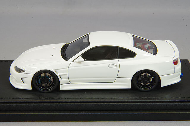 イグニッションモデル 1/43 VERTEX S15 シルビア ホワイト/アドバンRG 