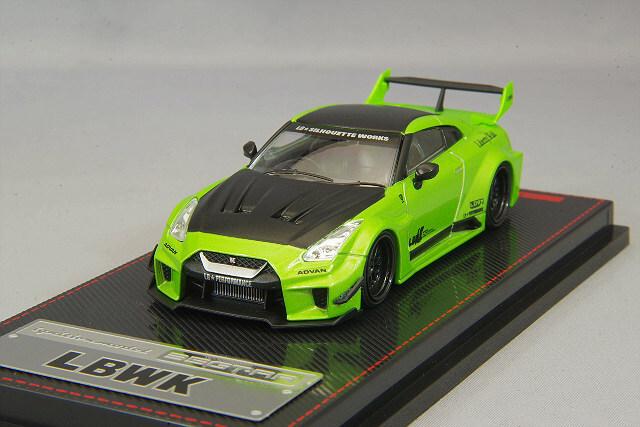 イグニッションモデル1/64 LBWK 35GT-RR 人形付き イグニッションモデル 1/64 LB シルエットワークス GT 日産 35GT-RR