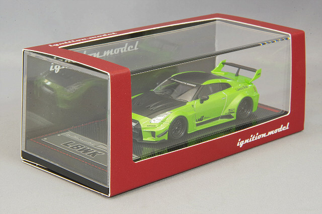 イグニッションモデル1/64 LBWK 35GT-RR 人形付き イグニッションモデル 1/64 LB シルエットワークス GT 日産 35GT-RR