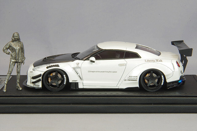海外並行品 イグニッションモデル 1/43 LB-WORKS 日産 GT-R R35 タイプ