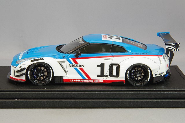 イグニッションモデル 1/43 LB-WORKS 日産 GT-R R35 タイプ2 ホワイト