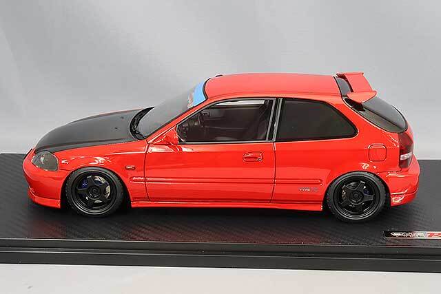 イグニッションモデル シビック タイプR EK9 イグニッションモデル 1/18 ホンダ シビック (EK9) Type R イエロー