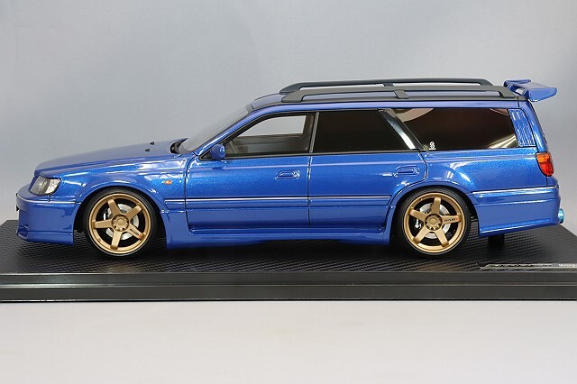 日産ステージア　ミニカー イグニッションモデル 1/18 日産 ステージア 260RS (WGNC34