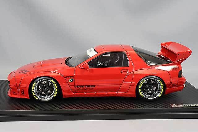 イグニッションモデル 1/18 パンデム RX-7 (FC3S) レッド
