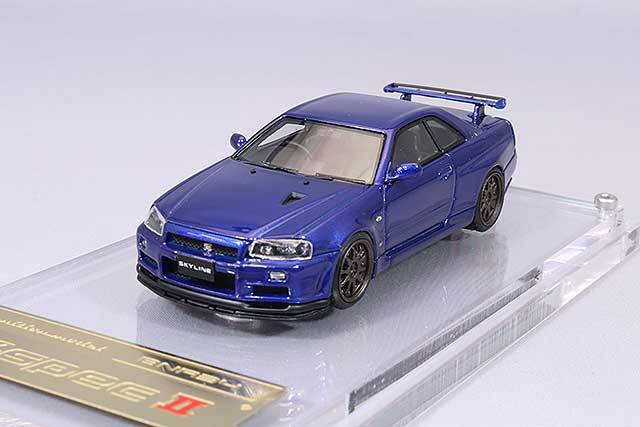 イグニッションモデル 1/64 日産 スカイライン GT-R V-specII (R34
