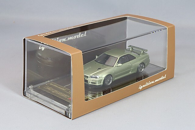 イグニッションモデル1/64　SKYLINE　R34 GT-R V−SpecⅡ イグニッションモデル1/64 SKYLINE R34 GT-R V−SpecⅡ - メルカリ