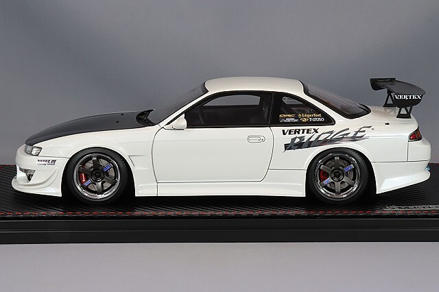 海外並行品 イグニッションモデル 1/18 VERTEX S14 シルビア パール 