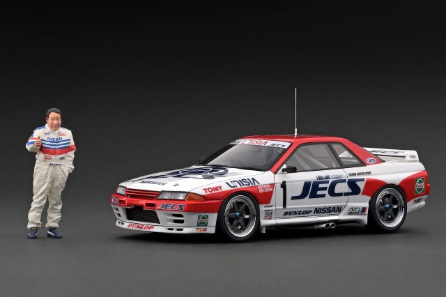 ご注文分　　1 予約品】 イグニッションモデル 1/18 JECS スカイライン 1992 JTC #1
