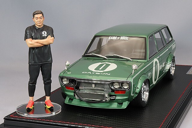 海外並行品 イグニッションモデル 1/18 ダットサン ブルーバード (510