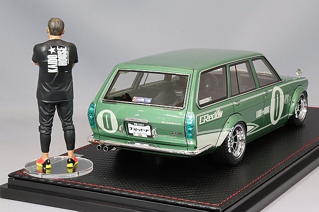 海外並行品 イグニッションモデル 1/18 ダットサン ブルーバード (510