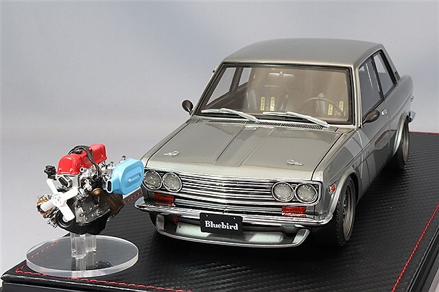 apapm専用品イグニッションモデル　1/18 L28改エンジン　EGヘッド部分 apapm専用品イグニッションモデル 1/18 L28改エンジン EGヘッド部分